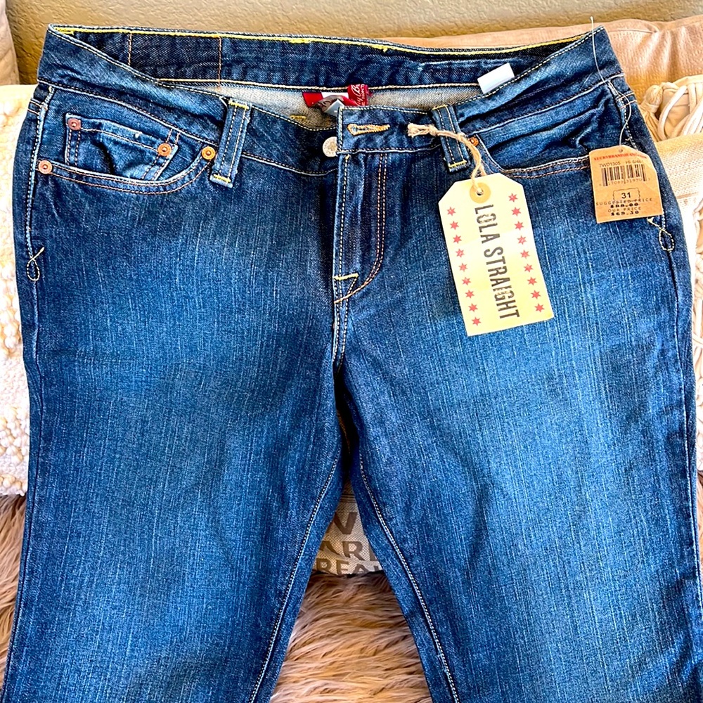 New Lucky Brand Lola Straight size 31 Long